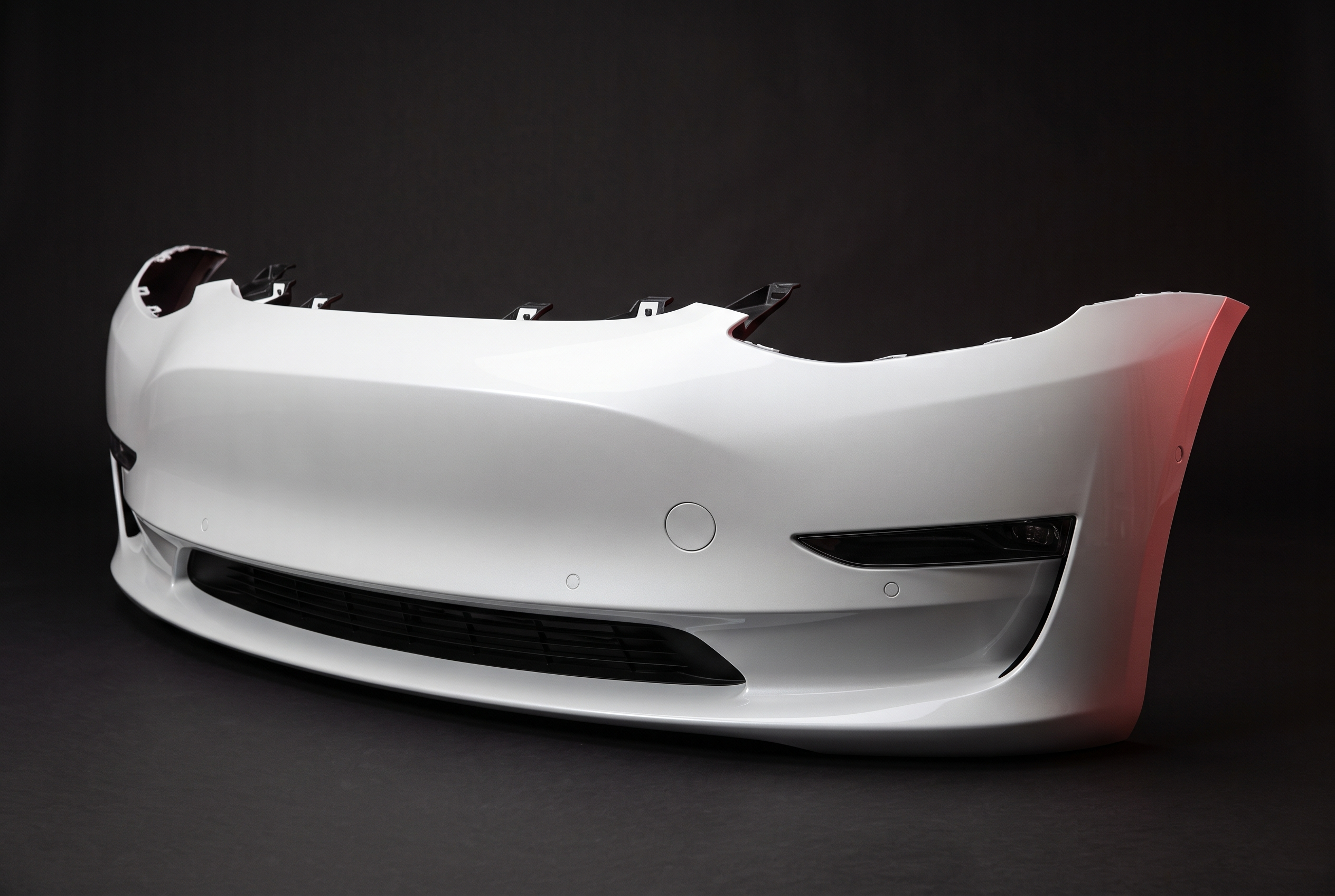 Tesla front bumper assembly replacement — Model 3 and Model Y